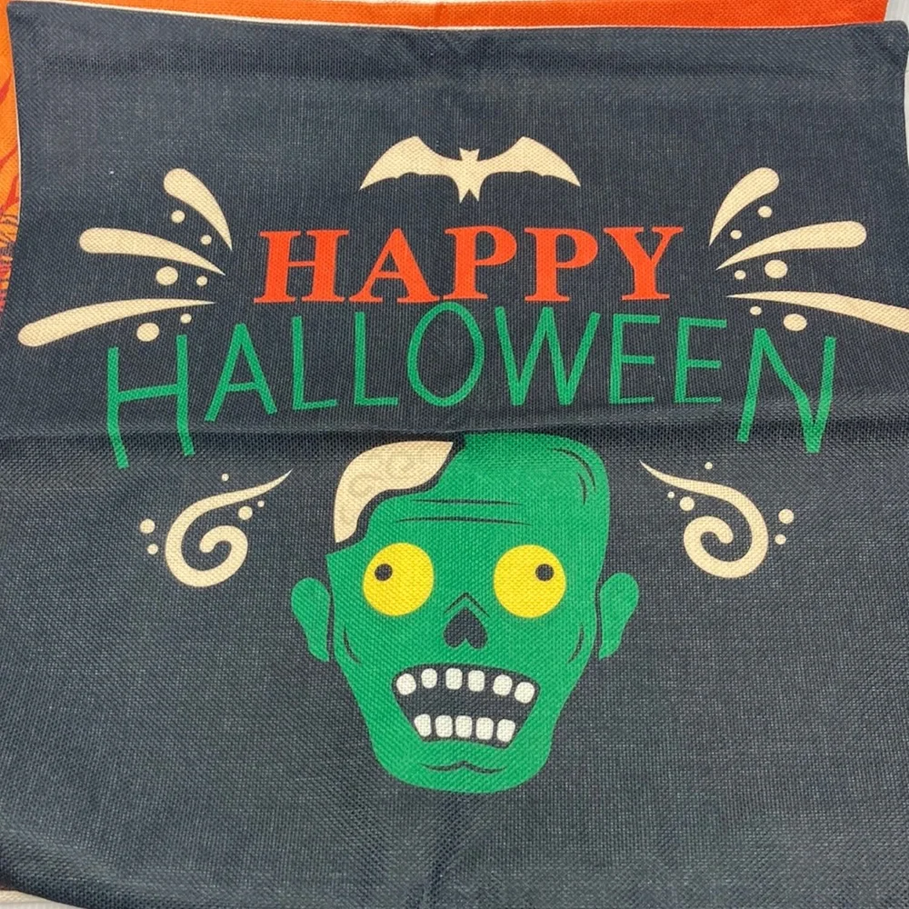 Halloween Themed set of 4 Pillow Covers S152 & 153